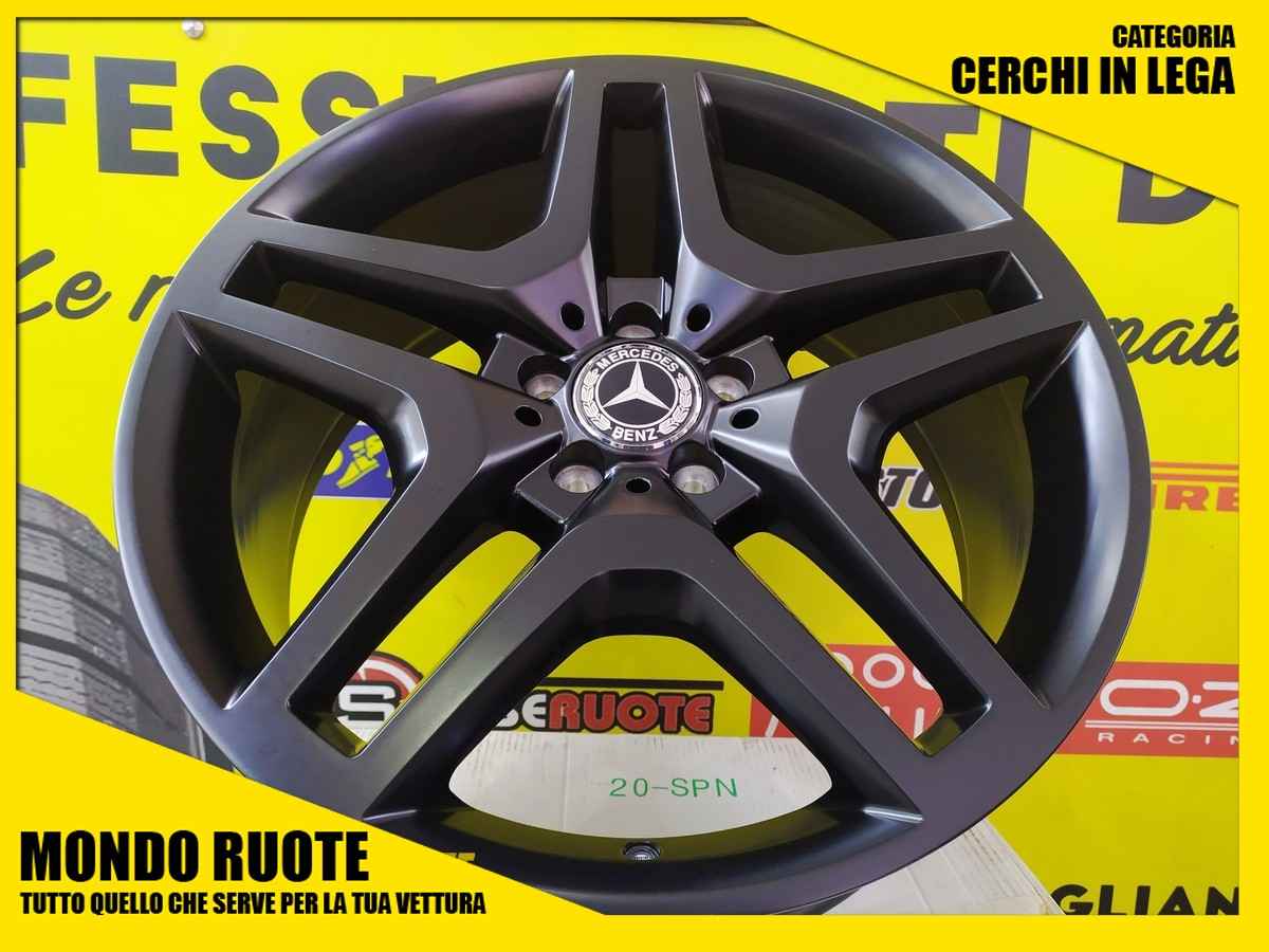 N4 MERCEDES GLB GLE GLK - 20 Pollici 4 Cerchi in Lega NUOVI