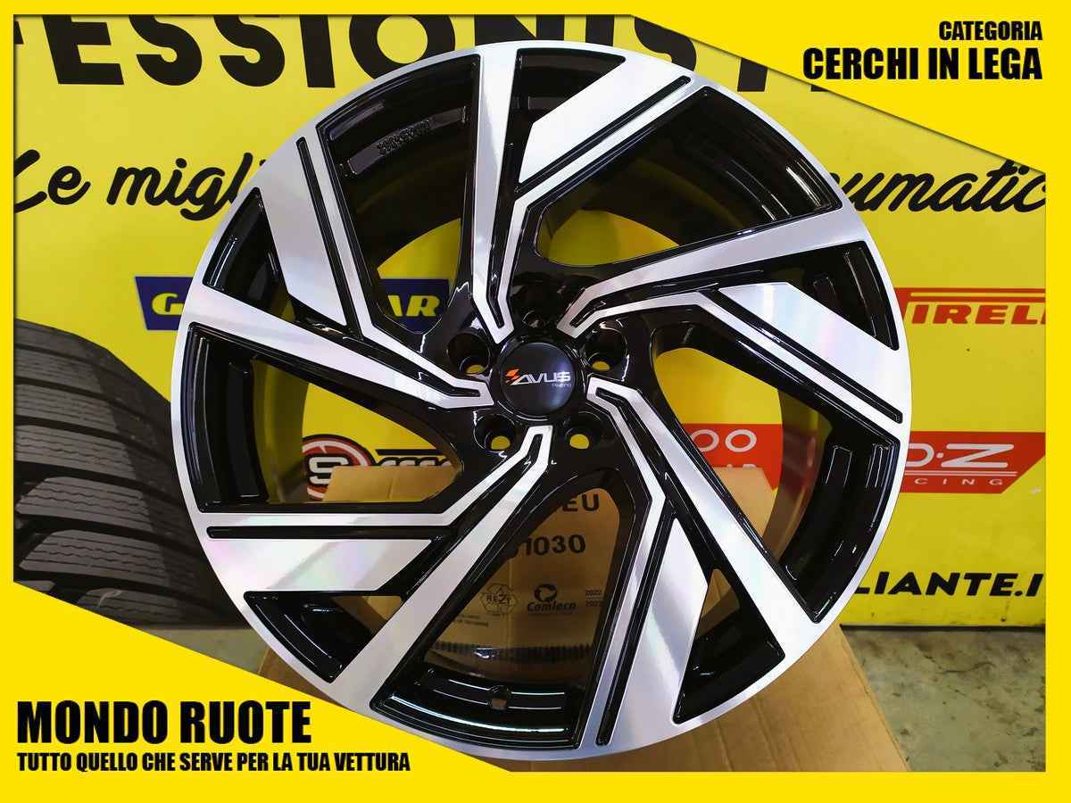 KIT4 Cerchi In Lega AC521 da 20 Pollici per CUPRA ATECA TAVASCAN BORN