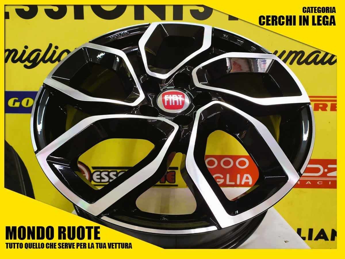 4KIT Cerchi In Lega MAK APOLLO da 17 Pollici per FIAT DOBLO Dal 2023