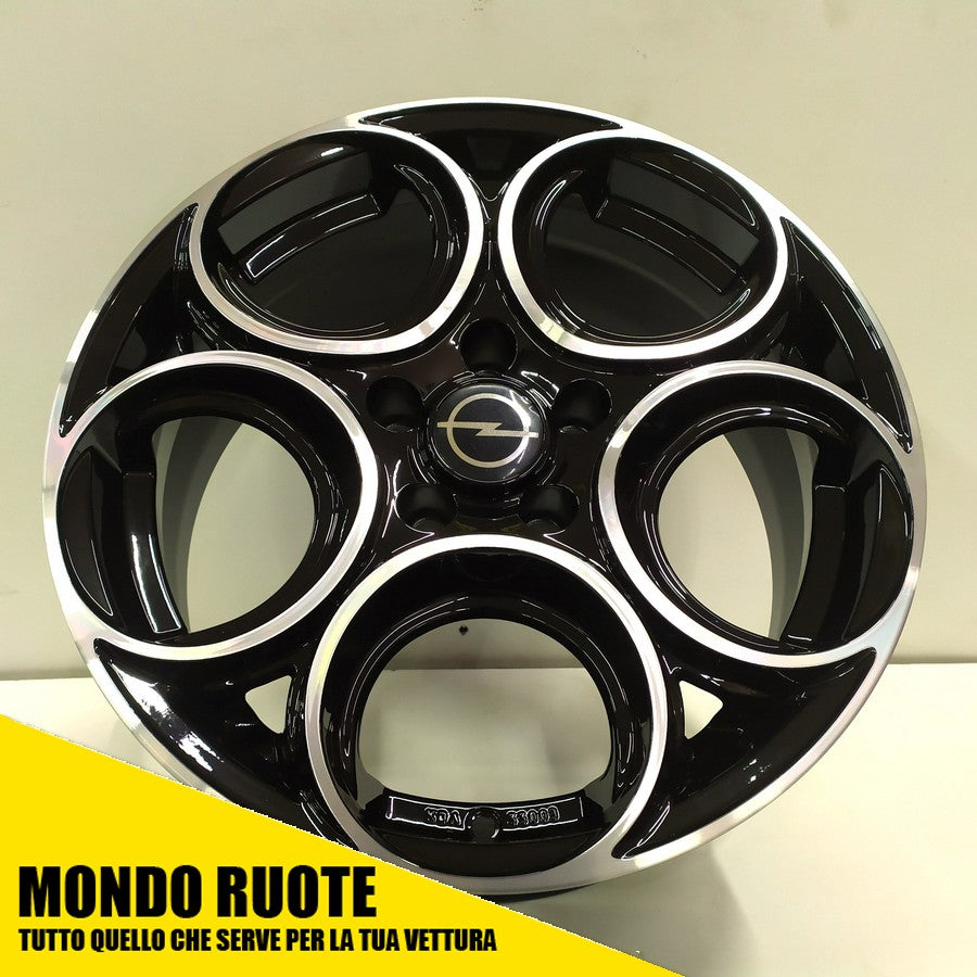 KIT 4 Cerchi In Lega EW24 da 17 Pollici per OPEL ADAM S - MONDORUOTESRLS