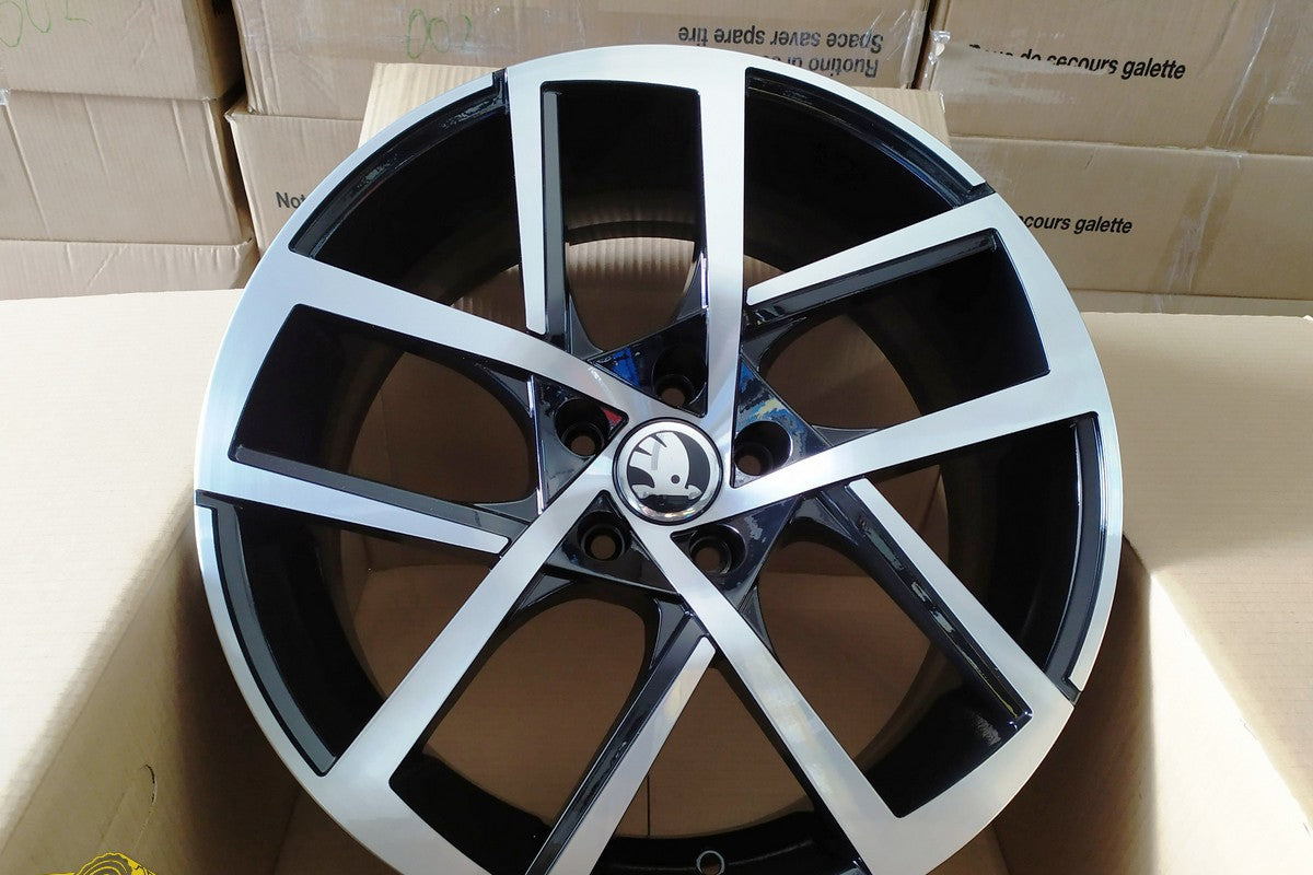 KIT4 Cerchi In Lega 18 Pollici Per SKODA Fabia Kamiq Scala - MONDORUOTESRLS