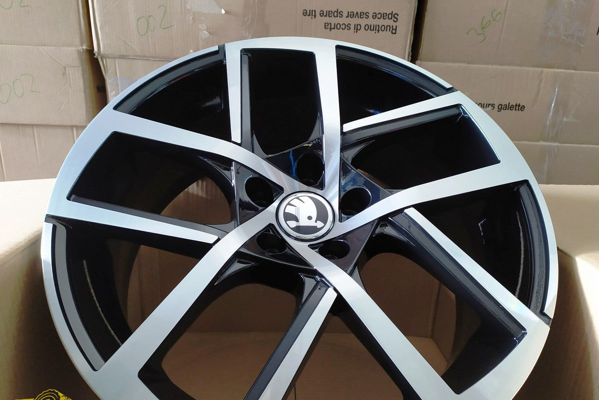 KIT4 Cerchi In Lega 18 Pollici Per SKODA Fabia Kamiq Scala - MONDORUOTESRLS