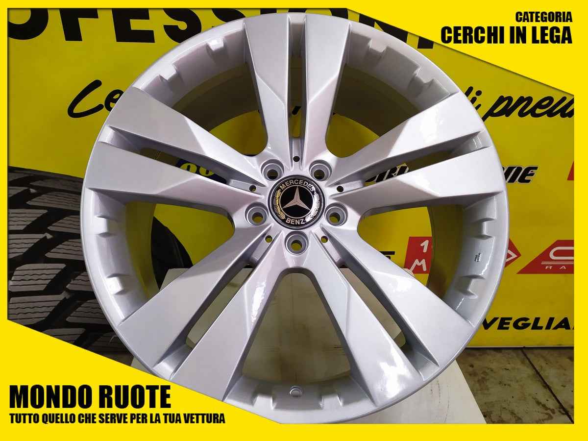 N4 Cerchi in Lega Nuovi da 20 Pollici per MERCEDES CLASSE GL 2006-2015 - GLE / AM