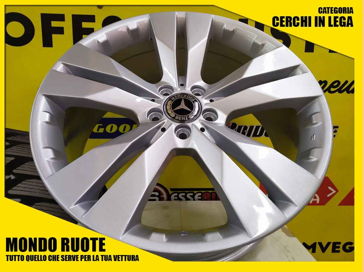 N4 Cerchi in Lega Nuovi da 20 Pollici per MERCEDES CLASSE GL 2006-2015 - GLE / AM