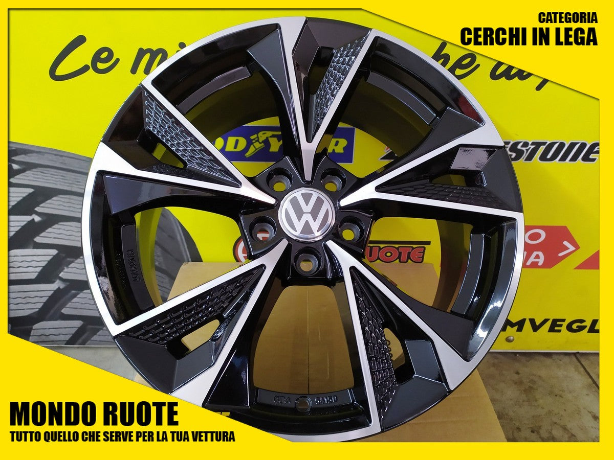 KIT4 Cerchi in Lega EW LUSTER Nuovi da 18 Pollici per VOLKSWAGEN T-ROC - TIGUAN / A - MONDORUOTESRLS