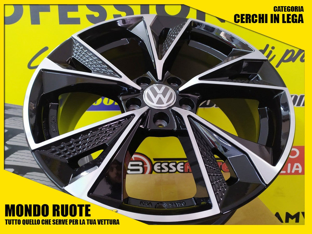 KIT4 Cerchi in Lega EW LUSTER Nuovi da 18 Pollici per VOLKSWAGEN T-ROC - TIGUAN / A - MONDORUOTESRLS