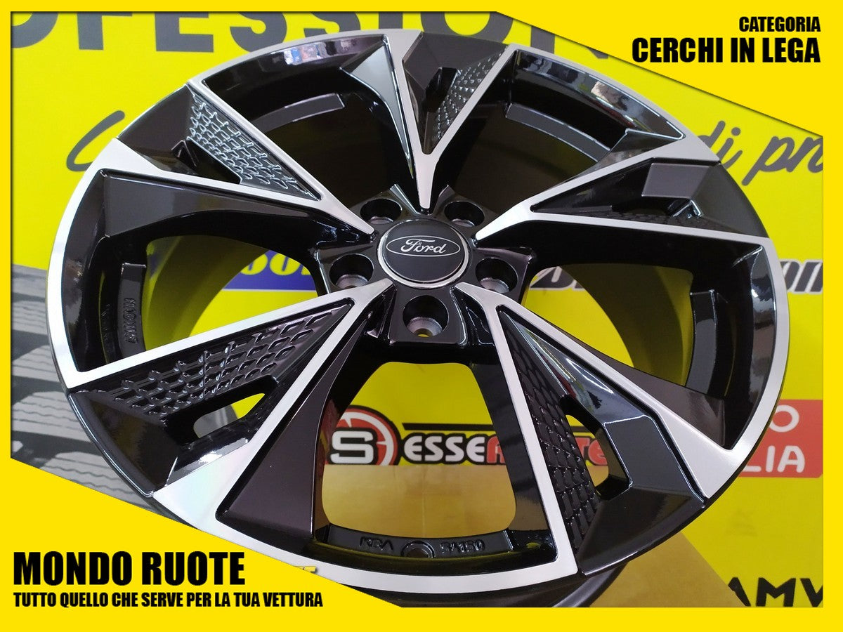 KIT4 Cerchi in Lega EW LUSTER Nuovi da 18 Pollici per FORD TRANSIT TOURNEO CONNECT - MONDORUOTESRLS