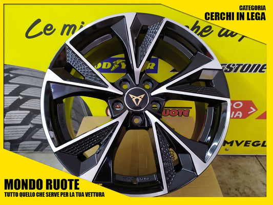 KIT4 Cerchi in Lega EW LUSTER Nuovi da 18 Pollici per CUPRA LEON (NO BREMBO) - ATEC - MONDORUOTESRLS