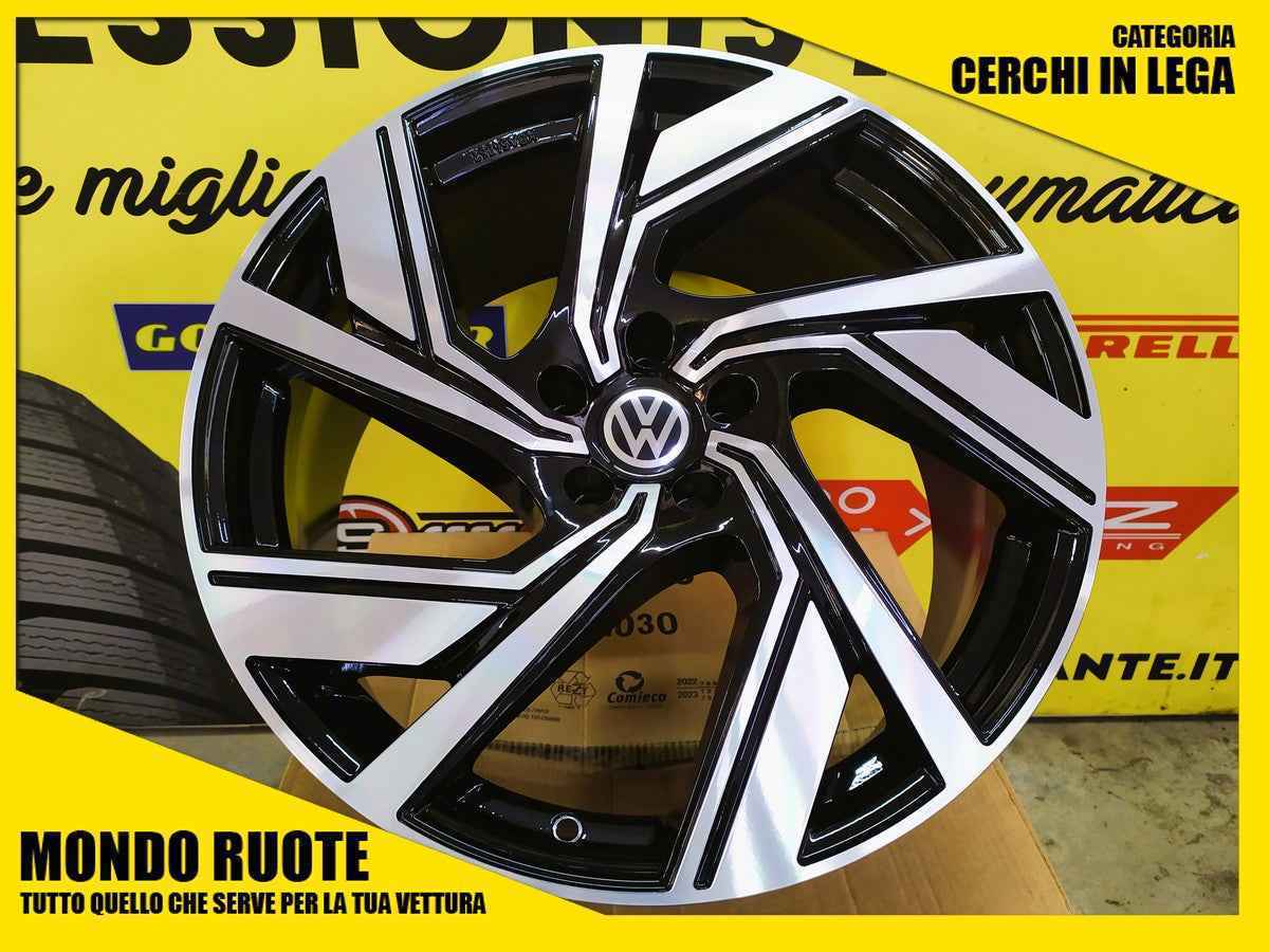 KIT4 Cerchi In Lega AC521 da 20 Pollici per SKODA ELROQ ENYAQ KAROQ KODIAQ