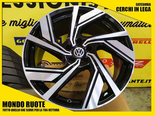 KIT4 Cerchi In Lega AC521 da 20 Pollici per SKODA ELROQ ENYAQ KAROQ KODIAQ