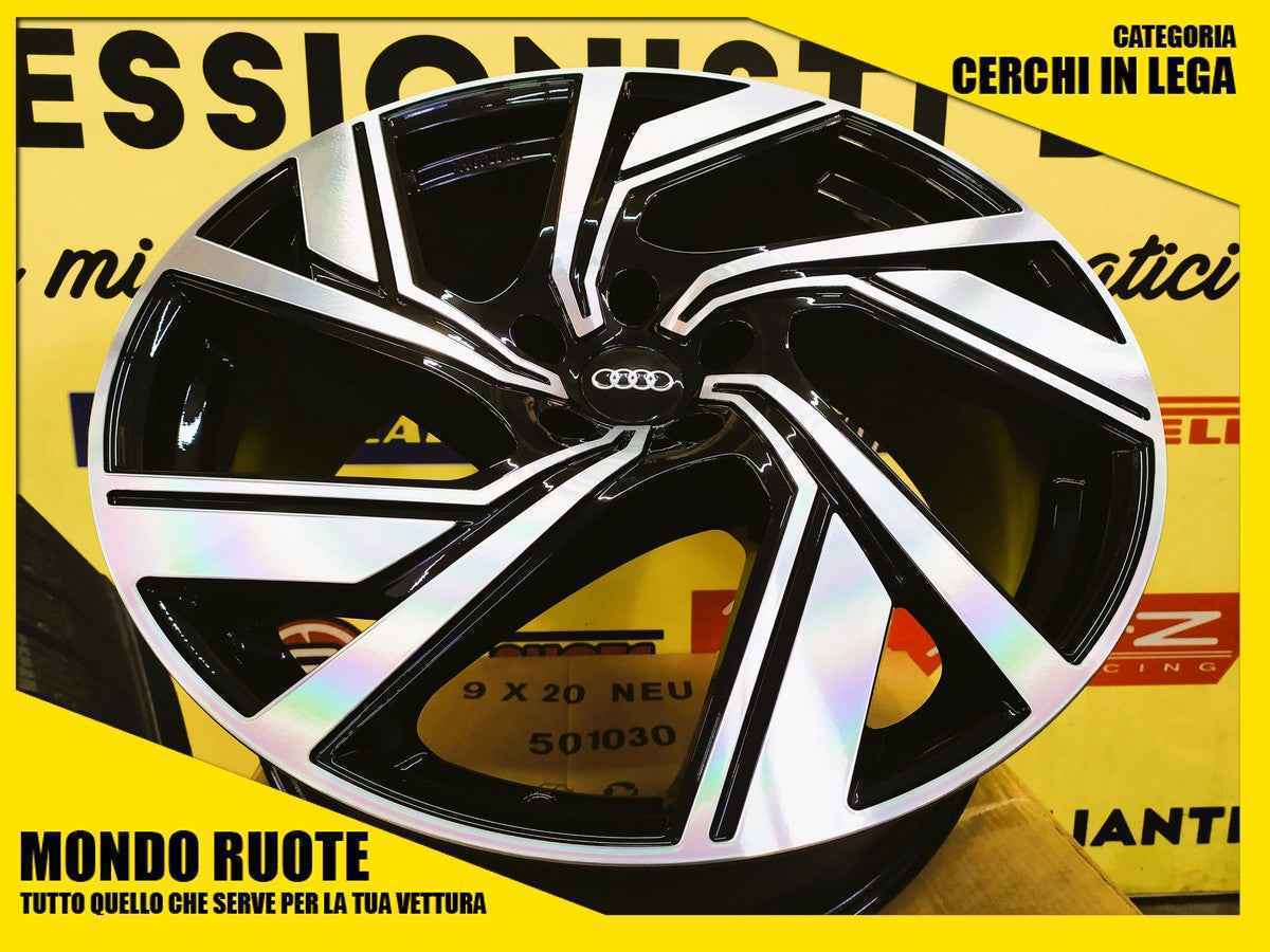 KIT4 Cerchi In Lega AC521 da 20 Pollici per AUDI A6 S6 (2004-2010)