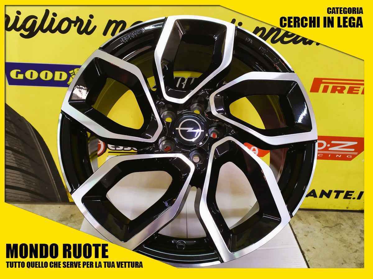 4 KIT Cerchi In Lega MAK APOLLO da 17 Pollici per OPEL GRANDLAND / X / HYBRID