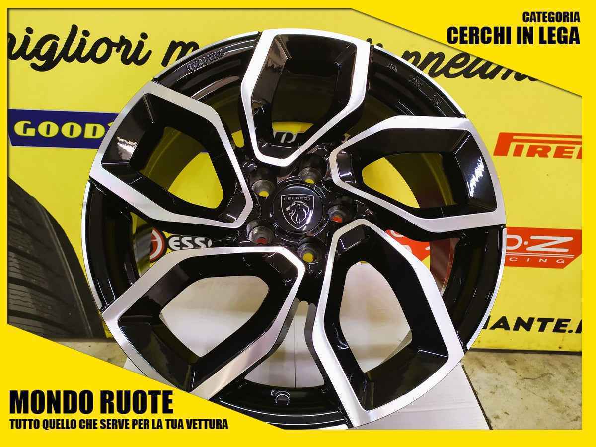 4 KIT Cerchi In Lega MAK APOLLO 17 Pollici PEUGEOT 308 / GT - 508 / RXH 5 Bulloni