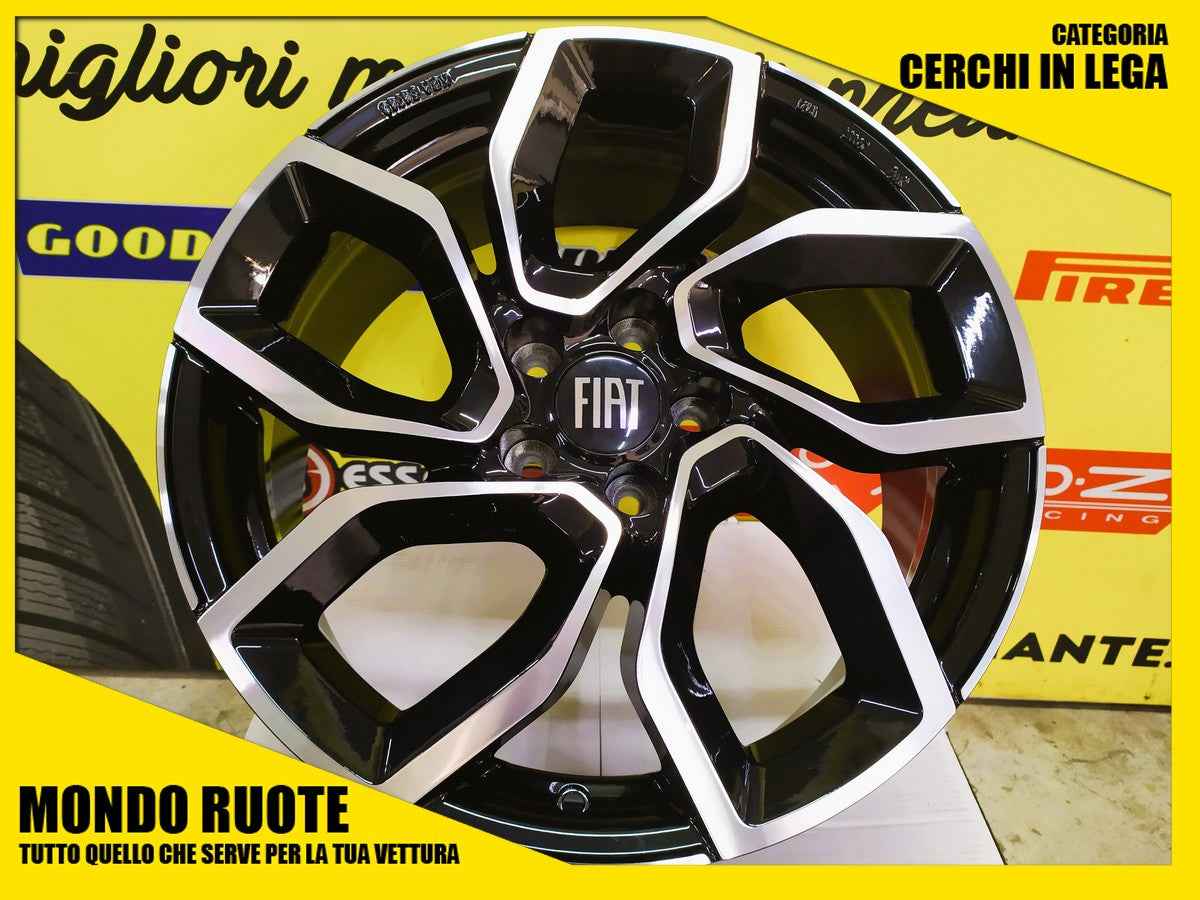 4KIT Cerchi In Lega MAK APOLLO da 17 Pollici per FIAT DOBLO Dal 2023