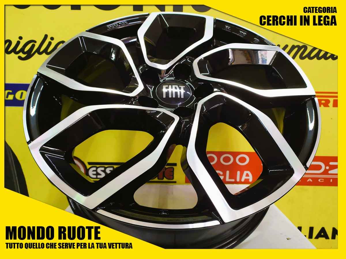 4KIT Cerchi In Lega MAK APOLLO da 17 Pollici per FIAT DOBLO Dal 2023