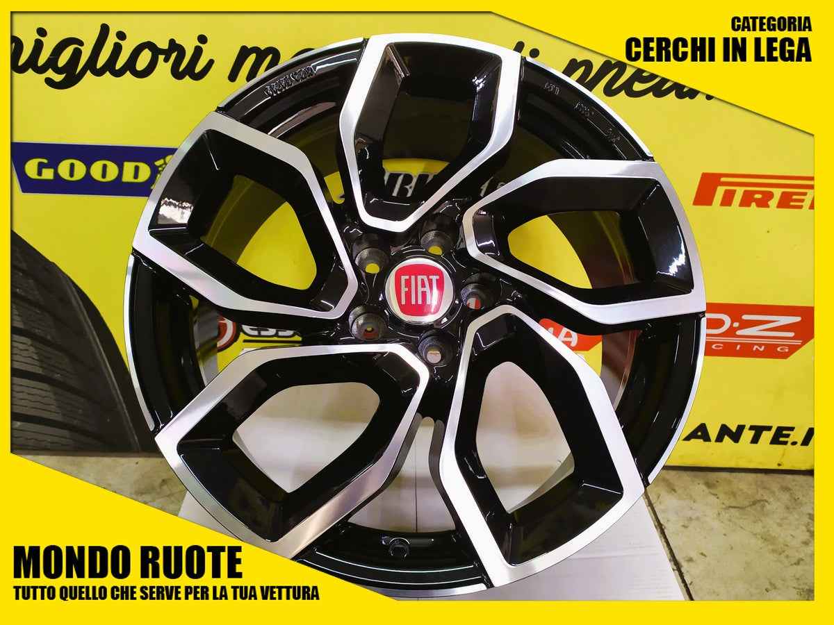 4KIT Cerchi In Lega MAK APOLLO da 17 Pollici per FIAT DOBLO Dal 2023