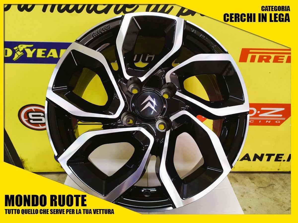 4KIT Cerchi In Lega MAK APOLLO da 17 Pollici per CITROEN BERLINGO Dal 2018