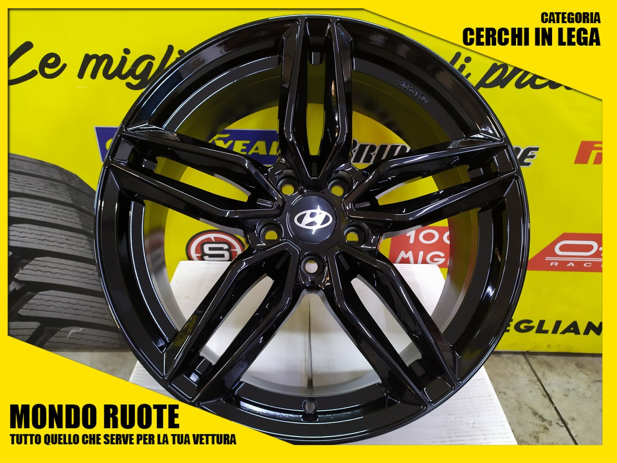 KIT4 cerchi in lega 19 pollici compatibili HYUNDAI IX20 IX35 I30 - MONDORUOTESRLS