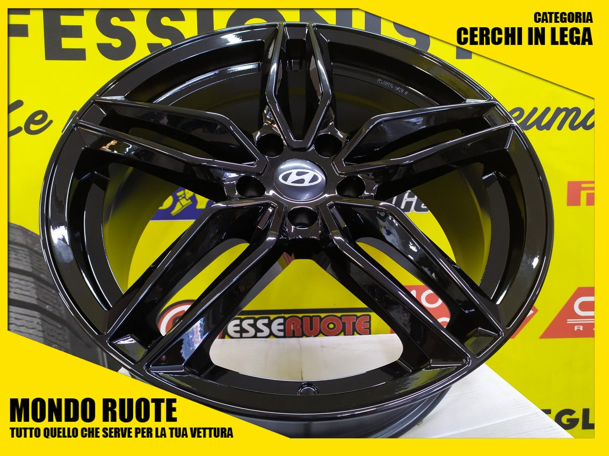 KIT4 cerchi in lega 19 pollici compatibili HYUNDAI IX20 IX35 I30 - MONDORUOTESRLS