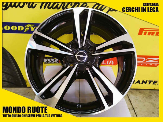 4 KIT Cerchi In Lega MAK EMBLEMA da 16 Pollici per OPEL MOKKA-E 4 Fori