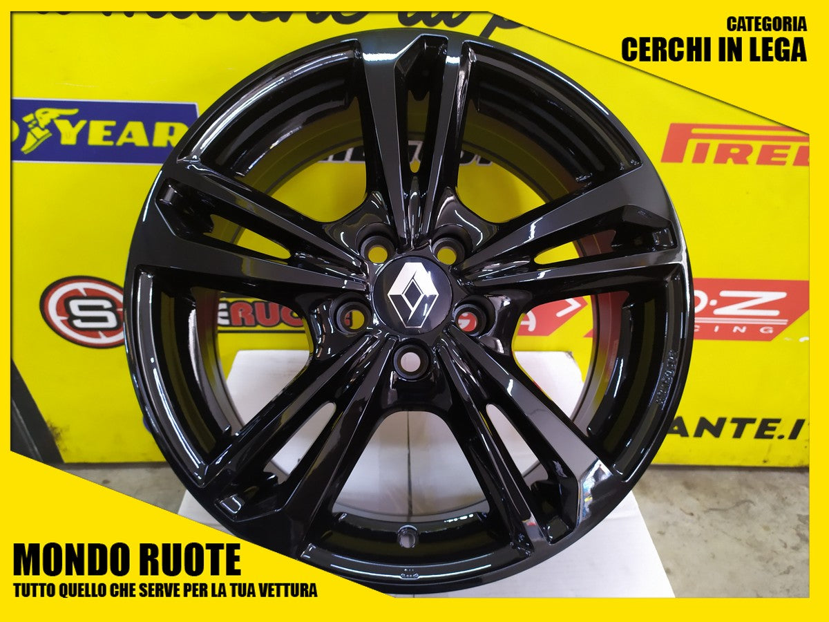 SET RENAULT MEGANE 3 III / 4 IV - 16 Pollici 4 Cerchi in Lega MAK EMBLEMA