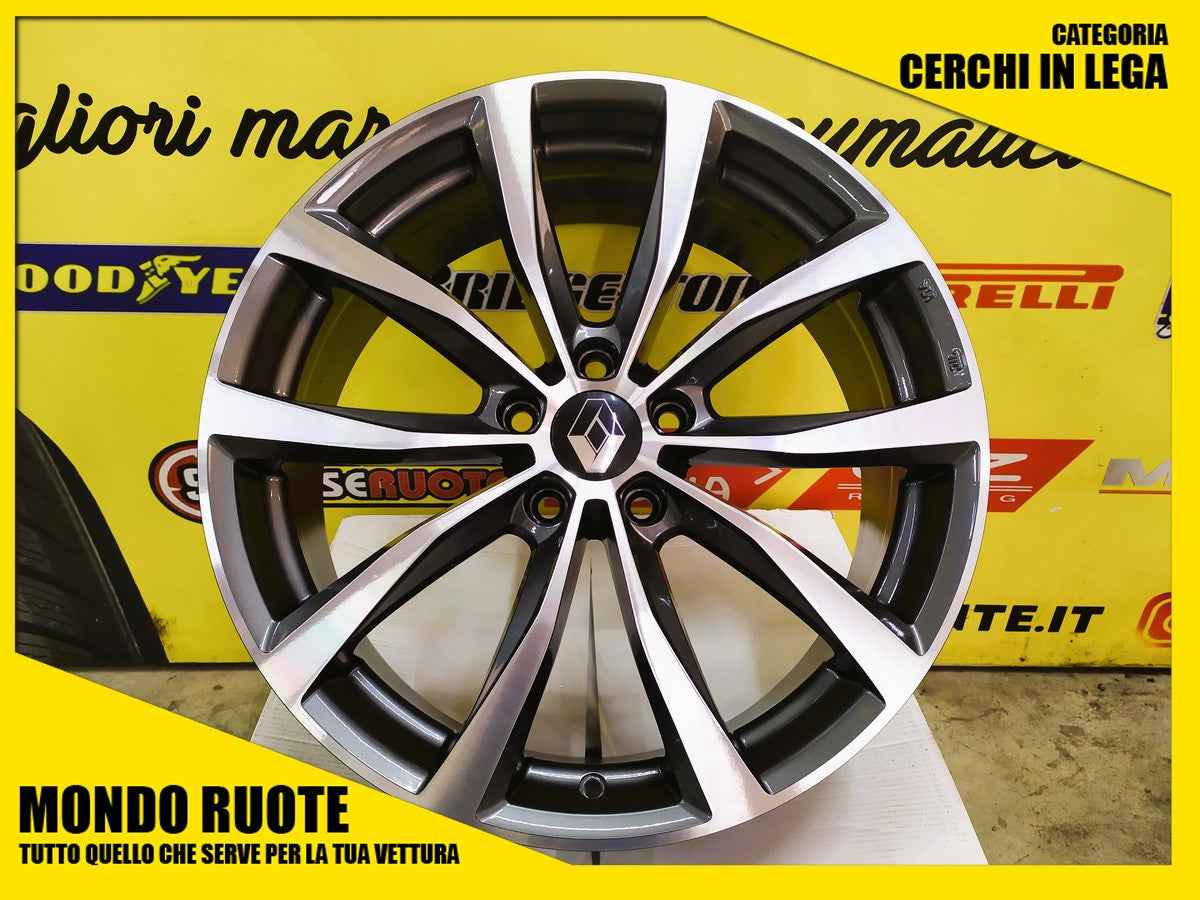 N4 RENAULT MEGANE 3 4 GT RS - 19 Pollici 4 Cerchi in Lega MAK WOLF NUOVI