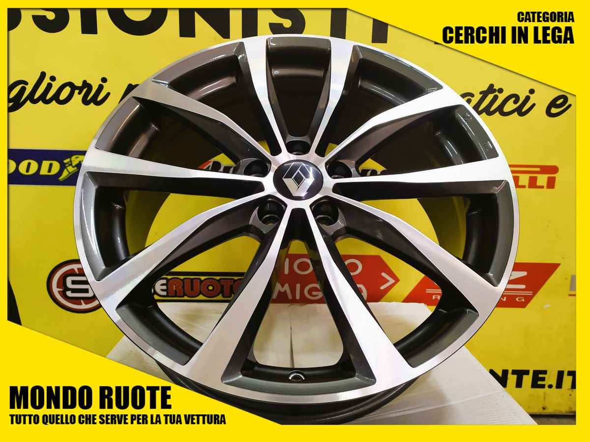 N4 RENAULT MEGANE 3 4 GT RS - 19 Pollici 4 Cerchi in Lega MAK WOLF NUOVI