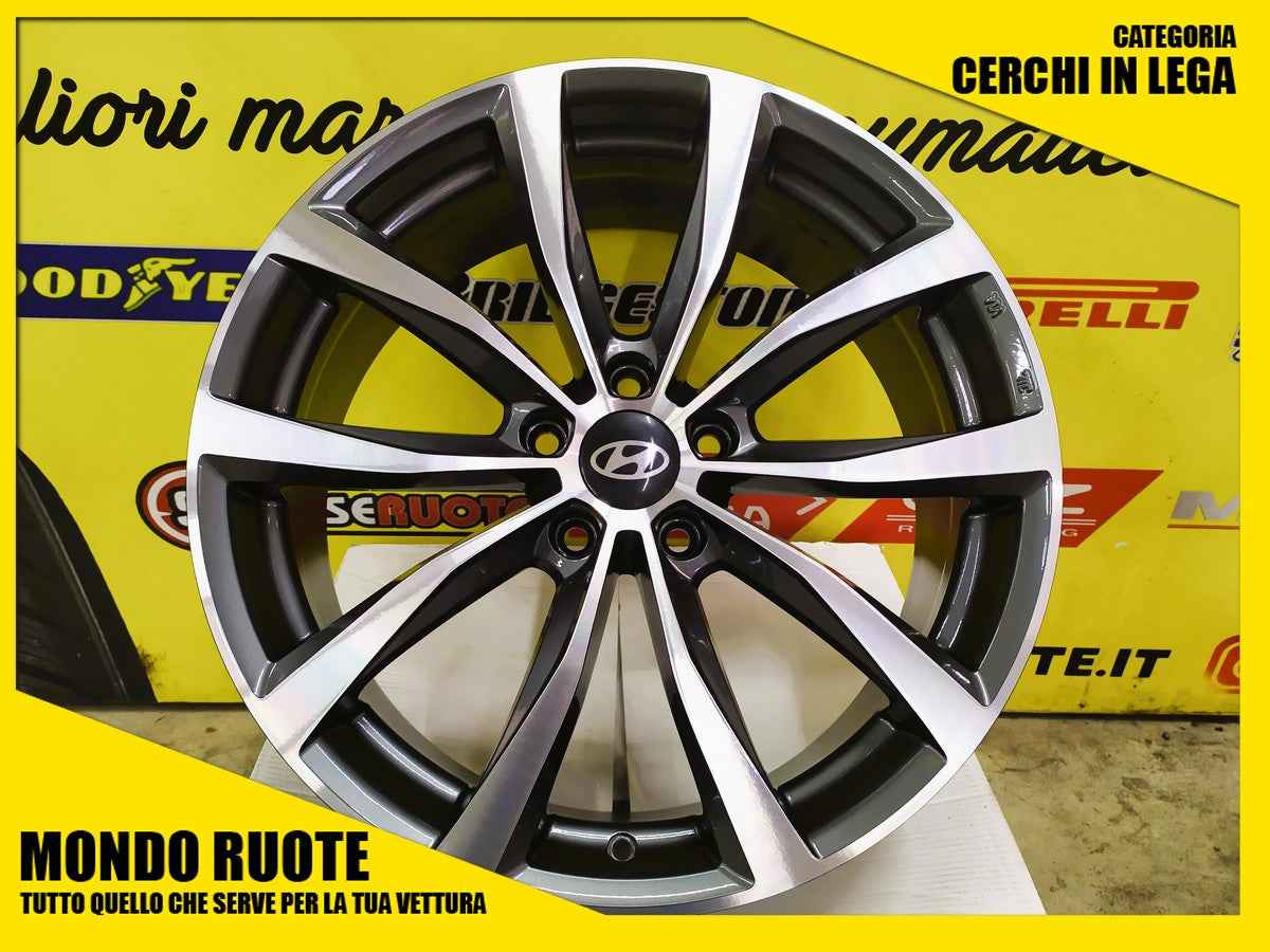 N4 HYUNDAI I30 KONA NEXO - 19 Pollici 4 Cerchi in Lega MAK WOLF NUOVI