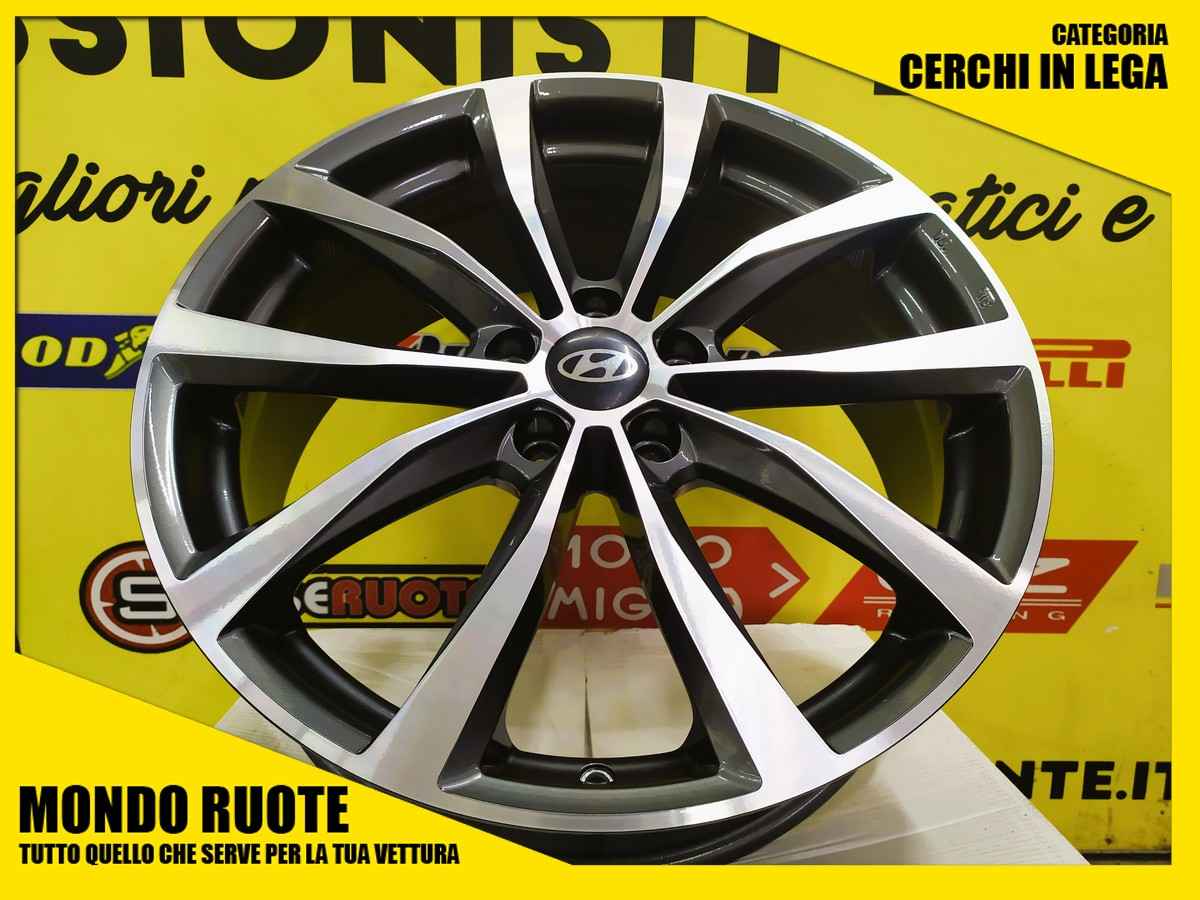 N4 HYUNDAI I30 KONA NEXO - 19 Pollici 4 Cerchi in Lega MAK WOLF NUOVI