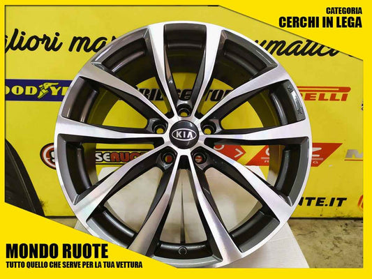 N4 KIA SPORTAGE SORENTO - 19 Pollici 4 Cerchi in Lega MAK WOLF NUOVI