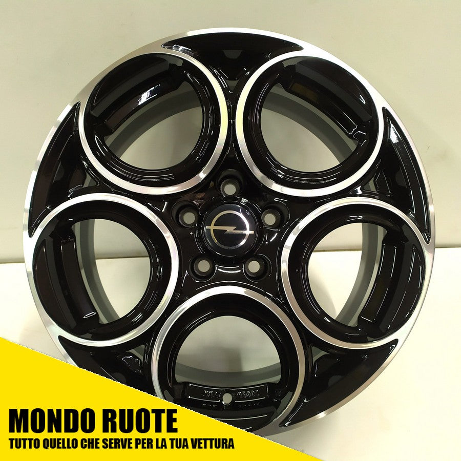 KIT 4 Cerchi In Lega EW24 da 17 Pollici per OPEL ADAM S - MONDORUOTESRLS