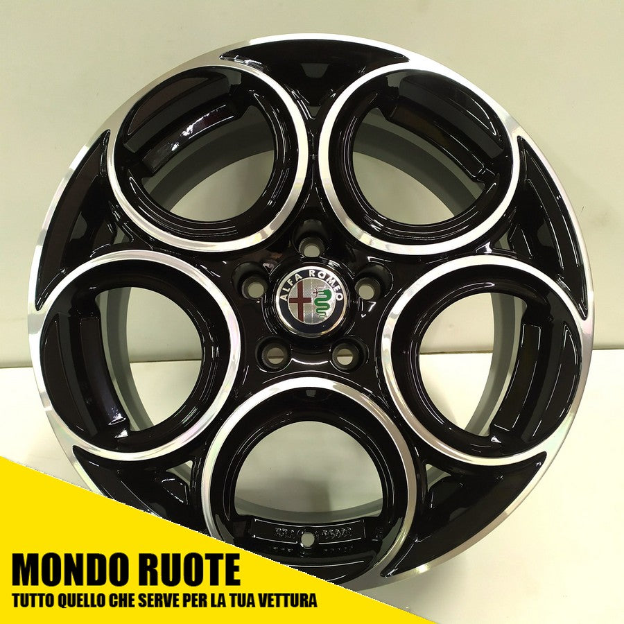KIT 4 Cerchi In Lega EW24 da 17 Pollici per ALFA ROMEO GIULIA 159 SPIDER - MONDORUOTESRLS