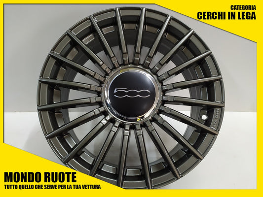 KIT4 Cerchi In Lega EW25 da 16 Pollici Per FIAT 500 500C 500E - MONDORUOTESRLS