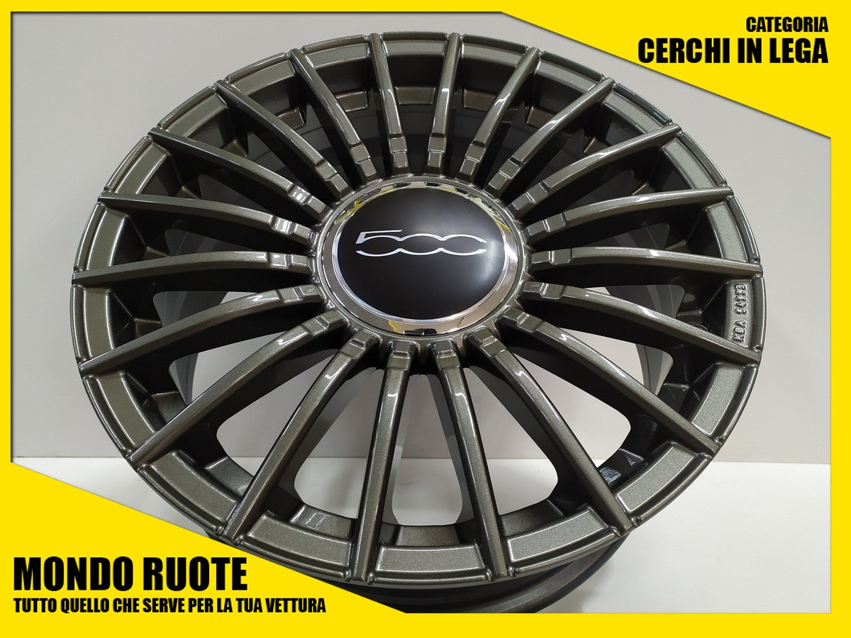 KIT4 Cerchi In Lega EW25 da 16 Pollici Per FIAT 500 500C 500E - MONDORUOTESRLS