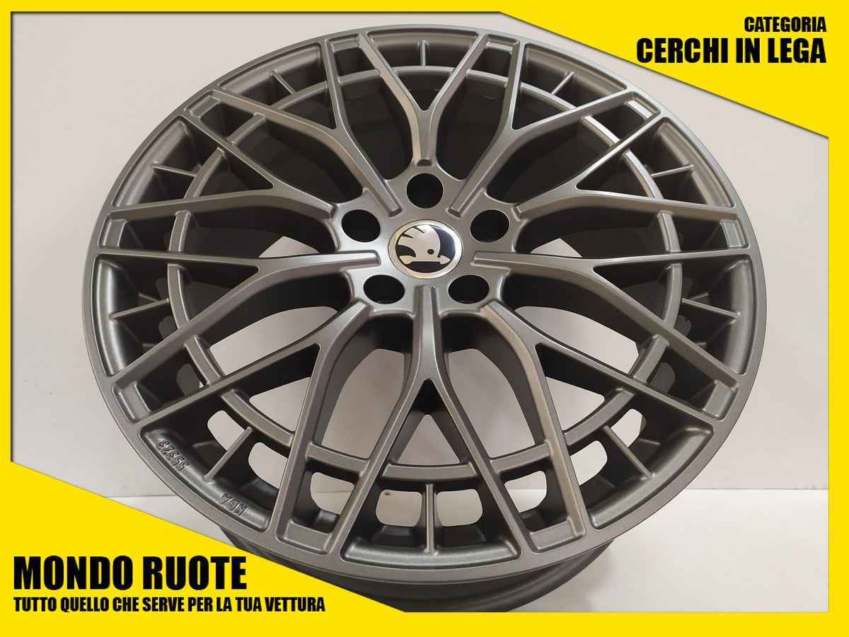 N4 Cerchi in Lega 19 Pollici P10 per SKODA Enyaq Kodiaq Elroq Karoq