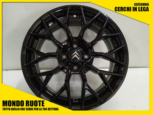 KIT4 Cerchi in Lega VIPERX EW22 da 17 Pollici per CITROEN C4 / C4 X - MONDORUOTESRLS