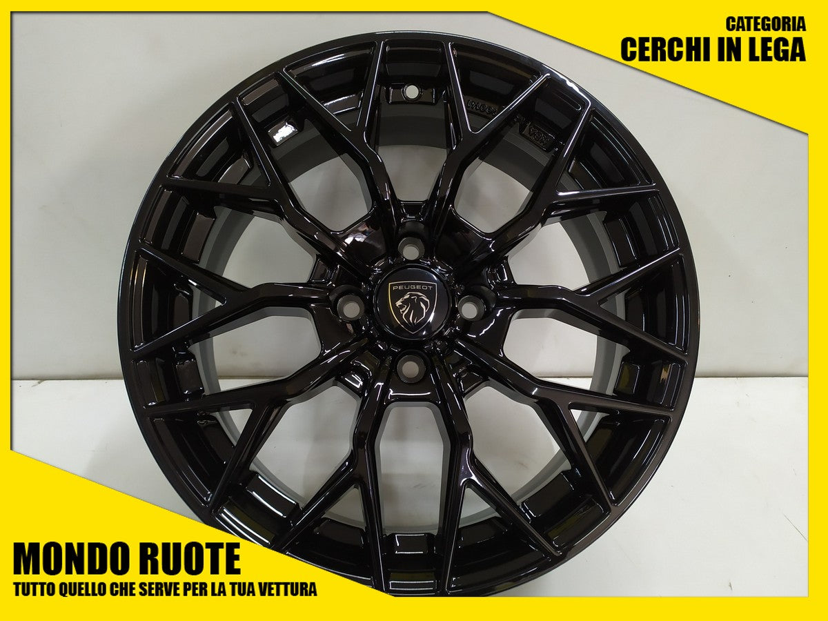 KIT4 Cerchi in Lega VIPERX EW22 da 17 Pollici per PEUGEOT 3008 (2009-2016) - MONDORUOTESRLS