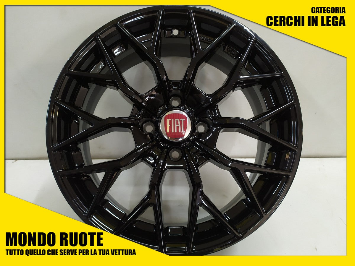 KIT4 Cerchi in Lega VIPERX EW22 da 17 Pollici per FIAT NUOVA 600 - MONDORUOTESRLS