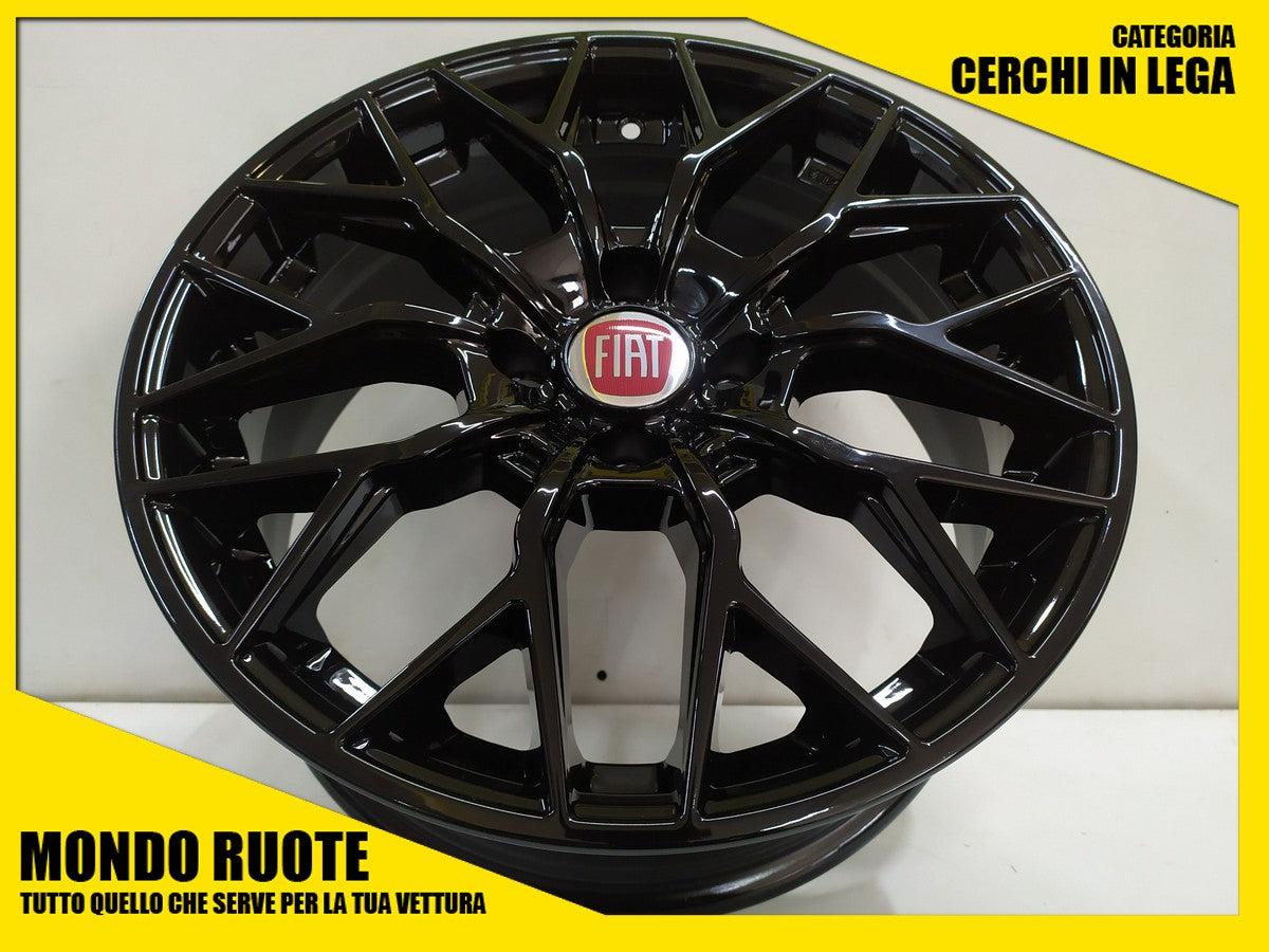 KIT4 Cerchi in Lega VIPERX EW22 da 17 Pollici per FIAT NUOVA 600 - MONDORUOTESRLS