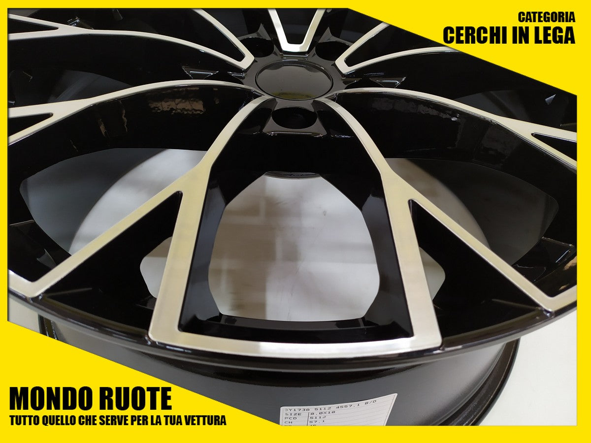 KIT4 Cerchi in Lega da 18 Pollici per SKODA ENYAQ KAROQ KODIAQ OCTAVIA - MONDORUOTESRLS