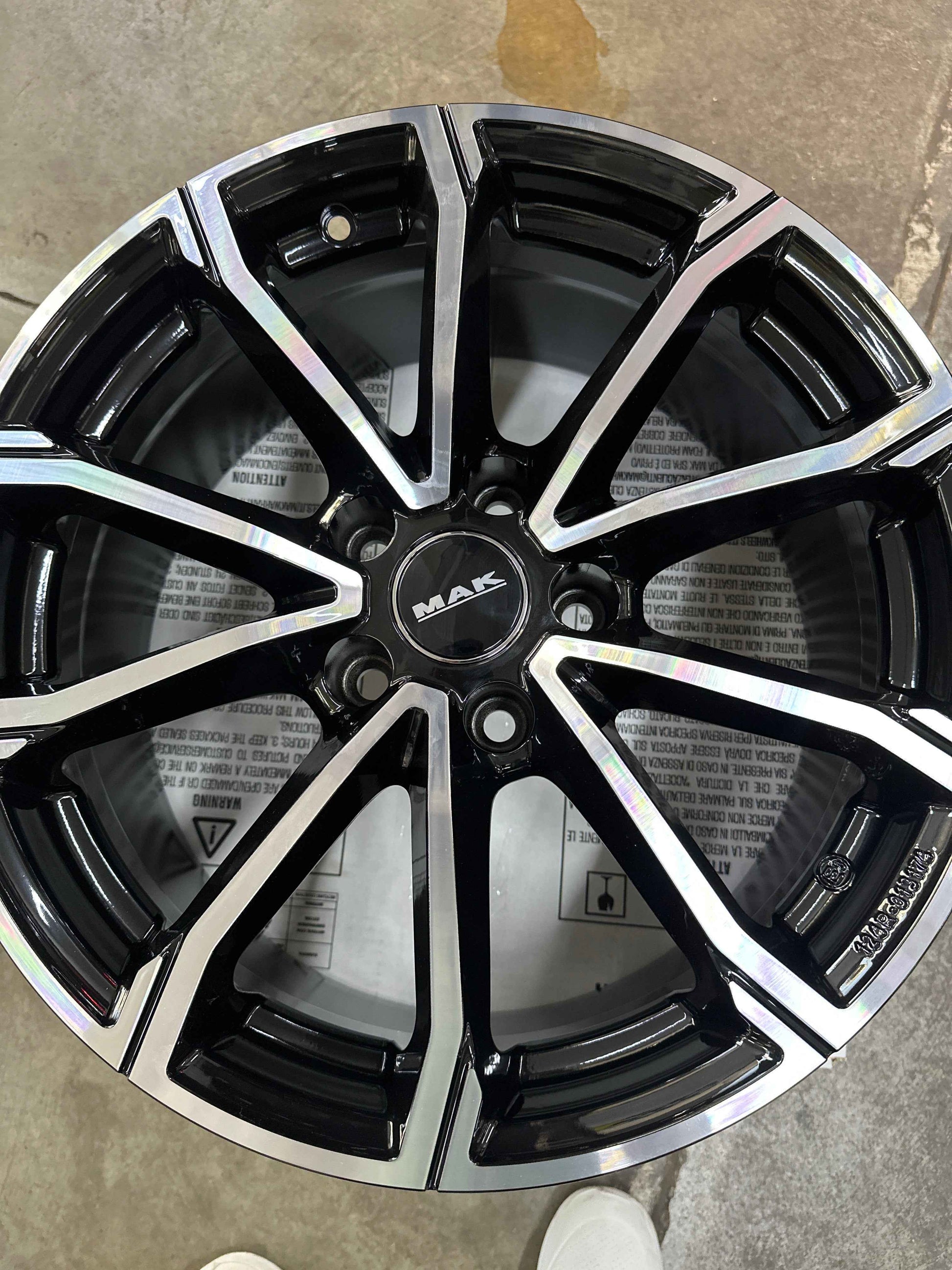 N4 Cerchi In Lega MAK 17 Pollici Per CUPRA Ateca Leon Formentor