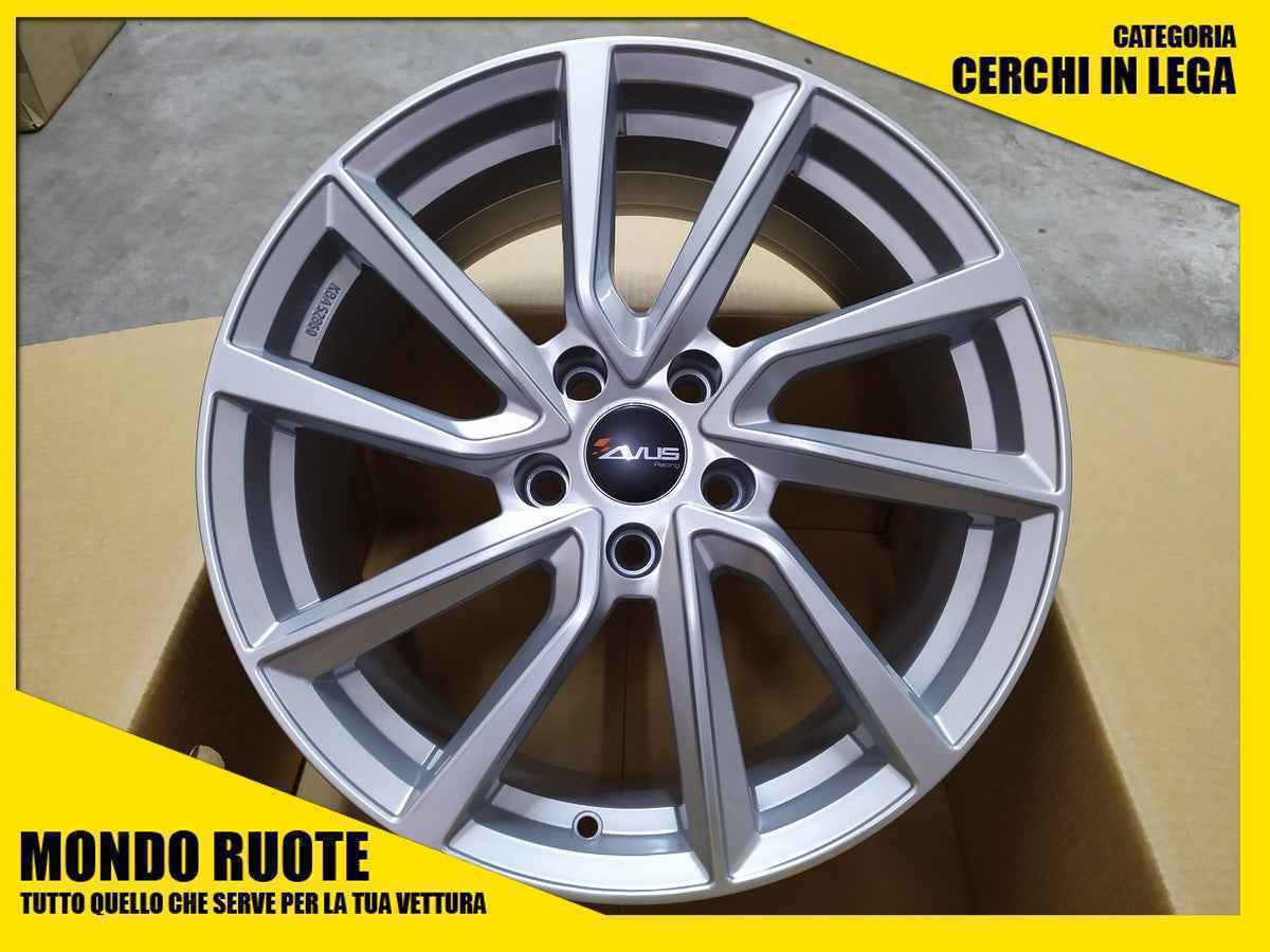 SET4 Cerchi In Lega AVUS 18 Pollici Per RENAULT Kadjar Koleos