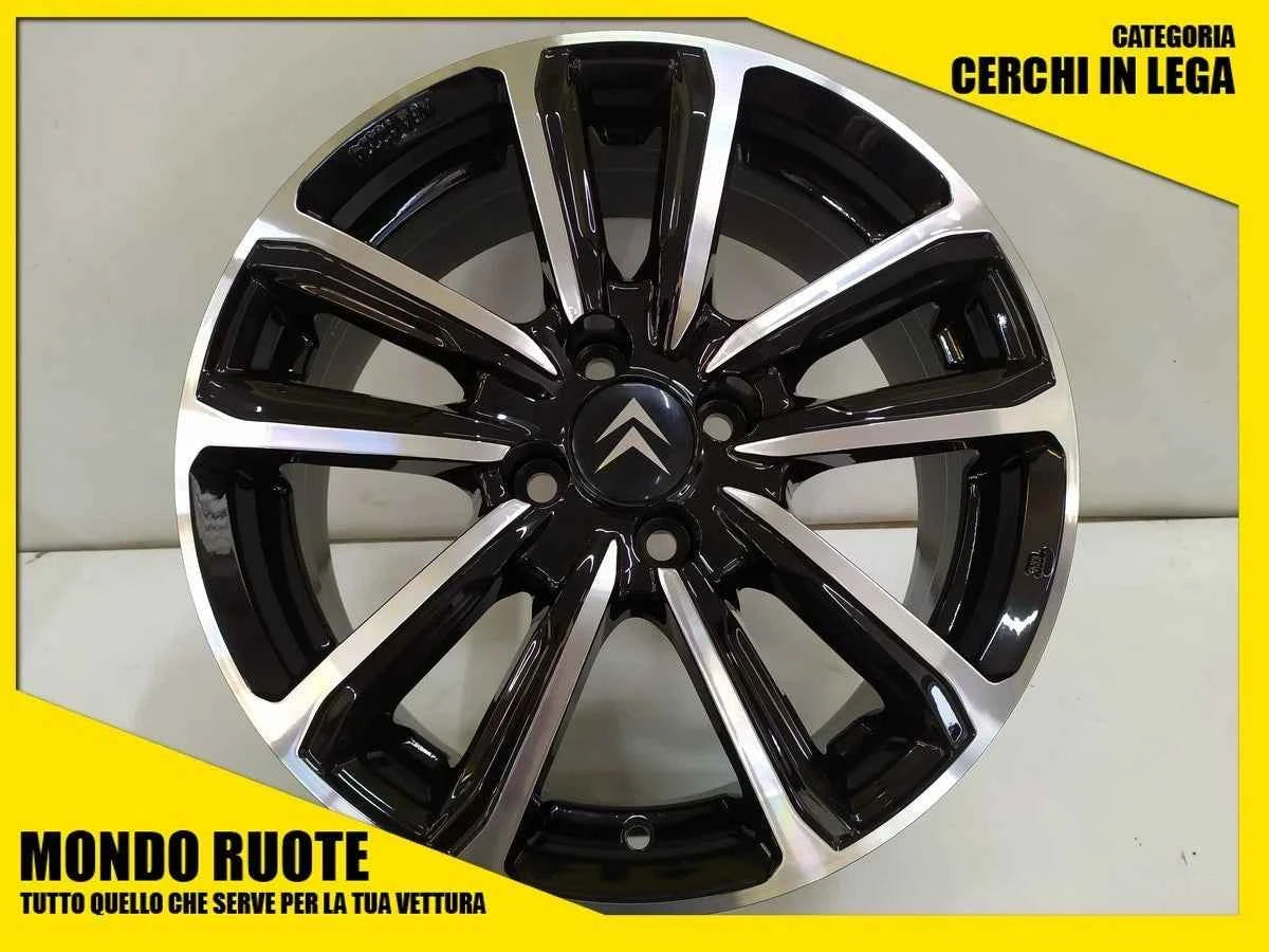 N4 Cerchi In Lega MAK 15 Pollici Per CITROEN C1