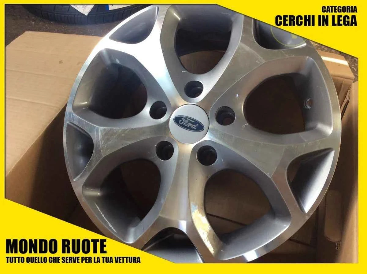 4 SET Cerchi in lega DEMONTATI da 15 pollici per FORD FOCUS / C-MAX