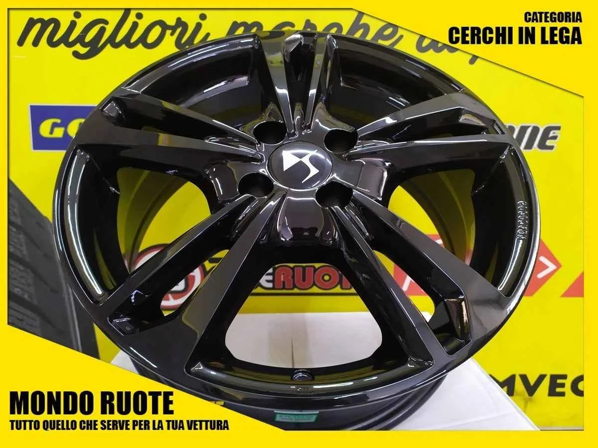 4 KIT Cerchi In Lega MAK EMBLEMA da 16 Pollici per DS DS3 / CROSSBACK DS4 DS5